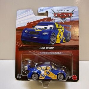 Disney Pixar Cars Flash Nilsson Toy Car - Blue and Yellow